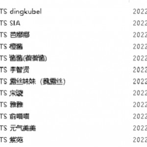 高颜值TS资源合集